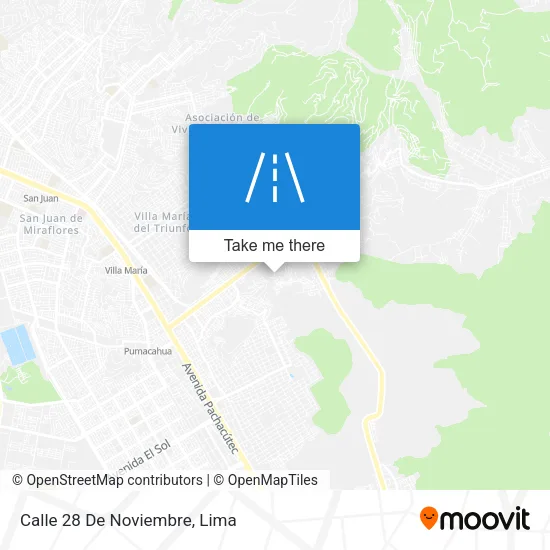Mapa de Calle 28 De Noviembre