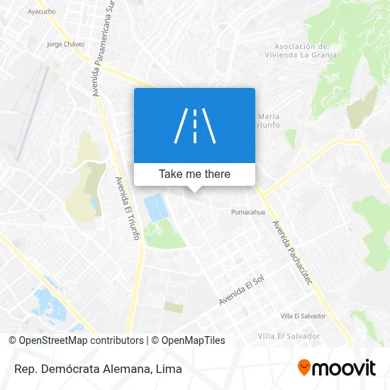 Rep. Demócrata Alemana map
