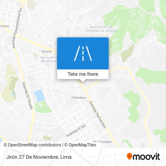 Mapa de Jirón 27 De Noviembre