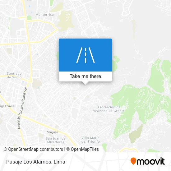Pasaje Los Alamos map