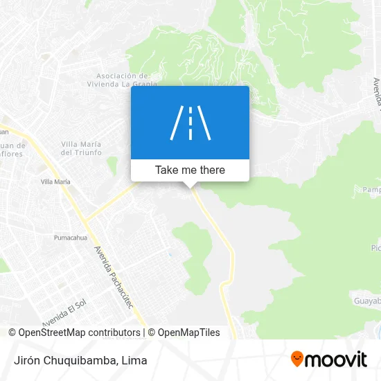 Jirón Chuquibamba map