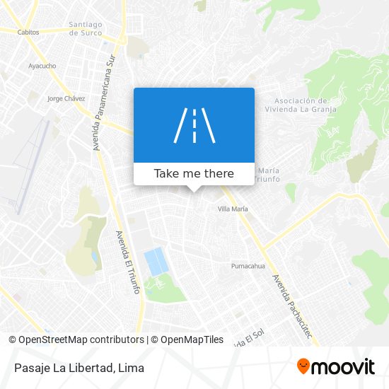 Pasaje La Libertad map