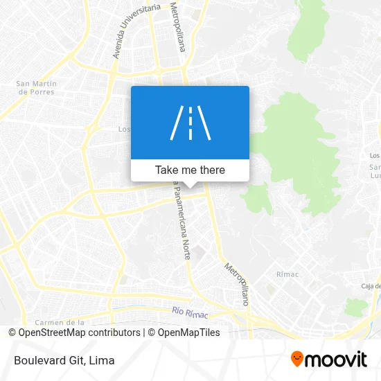 Boulevard Git map