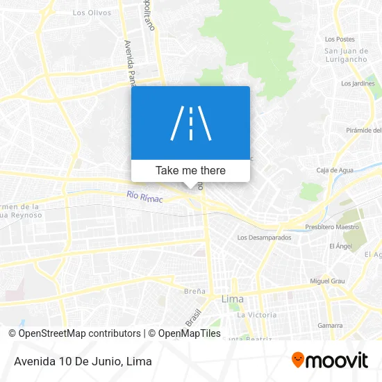 Avenida 10 De Junio map