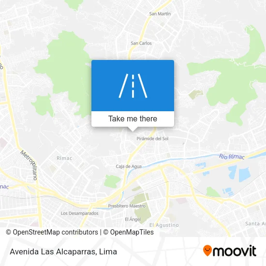 Avenida Las Alcaparras map