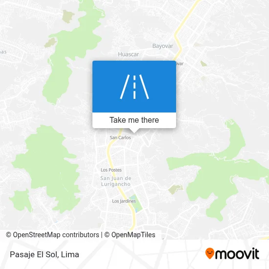 Pasaje El Sol map
