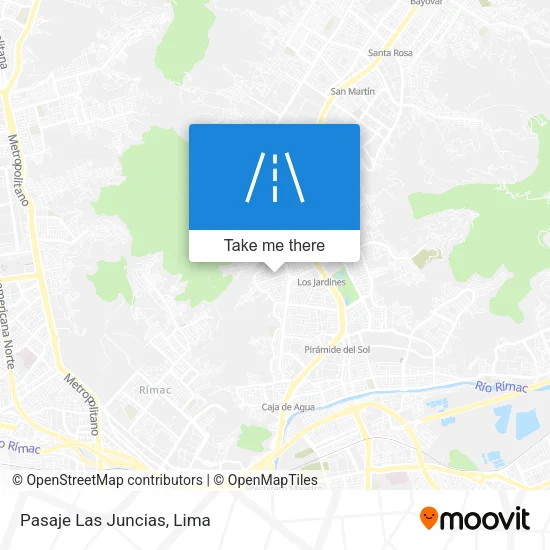 Pasaje Las Juncias map