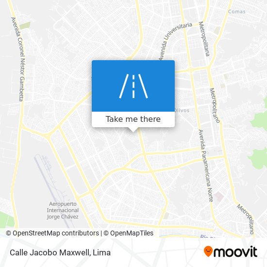 Mapa de Calle Jacobo Maxwell