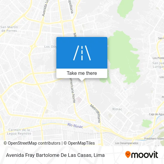 Avenida Fray Bartolome De Las Casas map