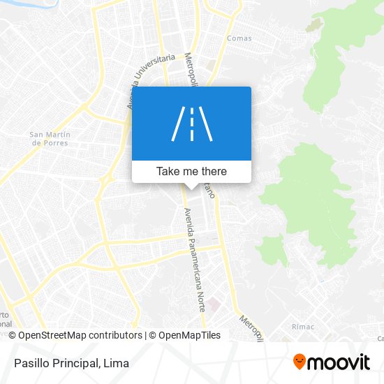 Pasillo Principal map