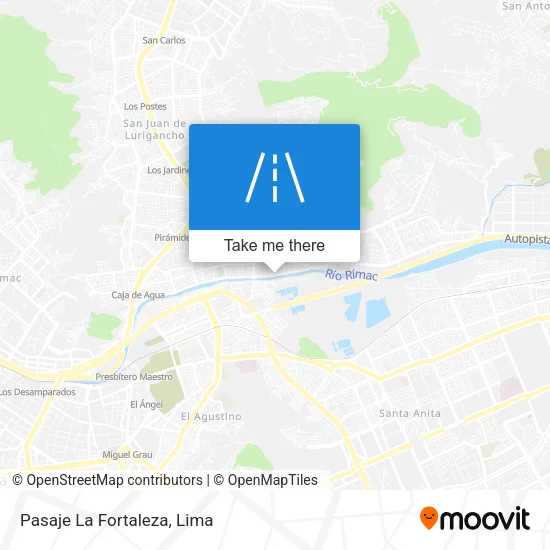 Pasaje La Fortaleza map
