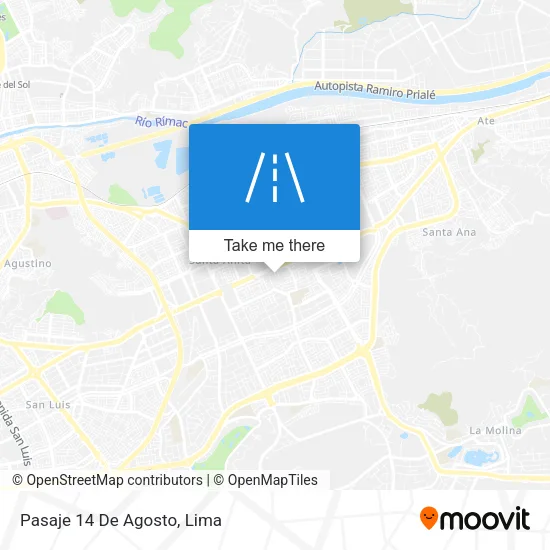 Pasaje 14 De Agosto map