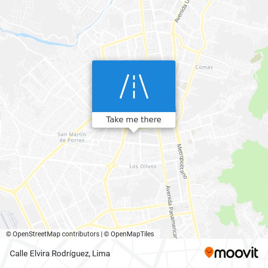 Calle Elvira Rodríguez map