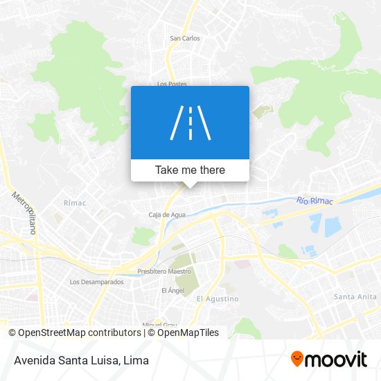 Avenida Santa Luisa map