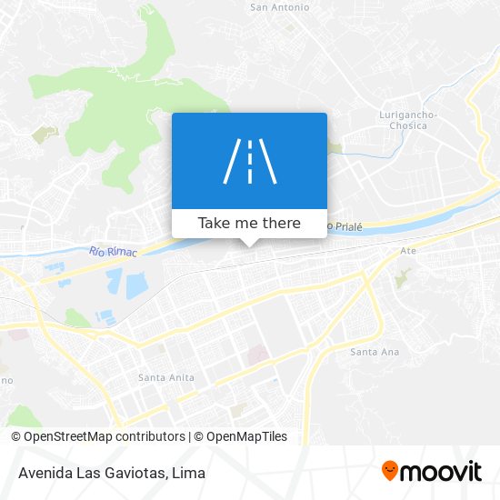 Avenida Las Gaviotas map