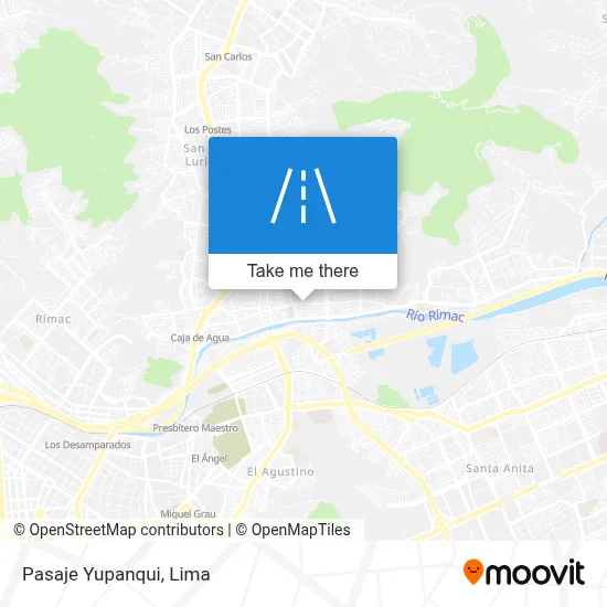 Pasaje Yupanqui map