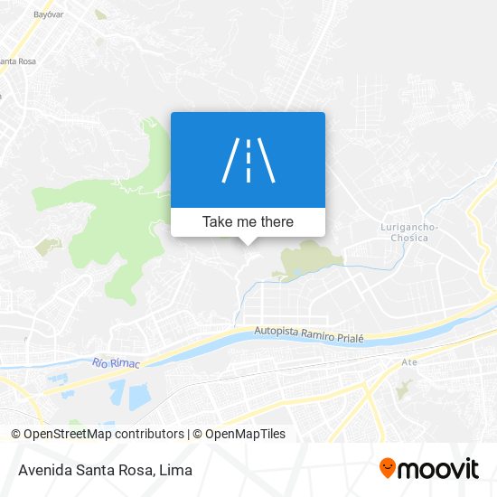 Mapa de Avenida Santa Rosa