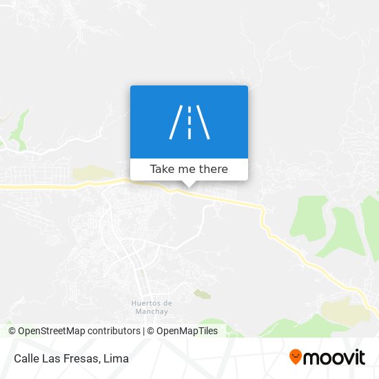 Calle Las Fresas map