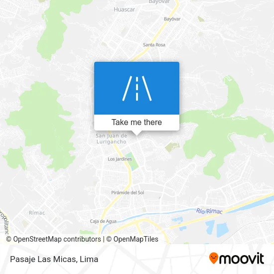 Pasaje Las Micas map