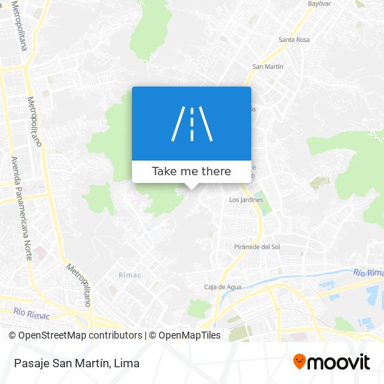 Pasaje San Martín map