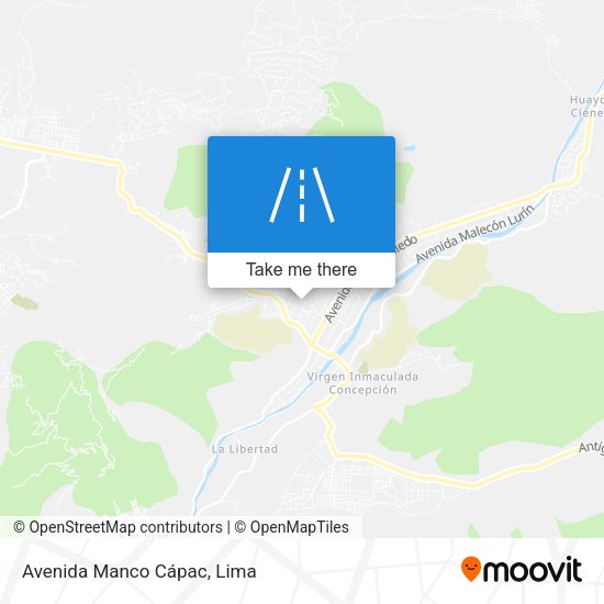 Avenida Manco Cápac map