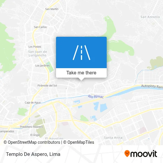 Templo De Aspero map