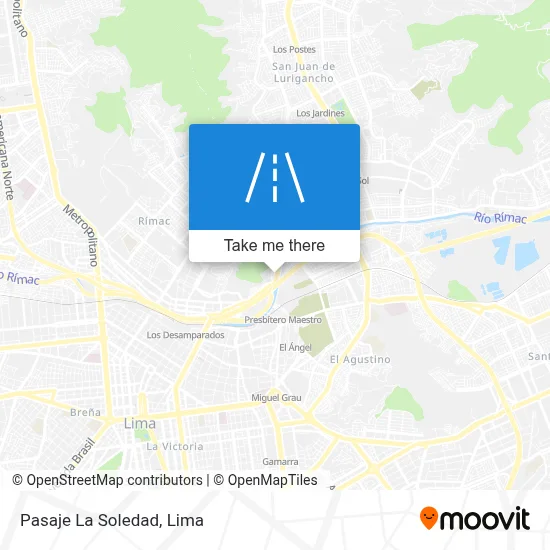 Pasaje La Soledad map