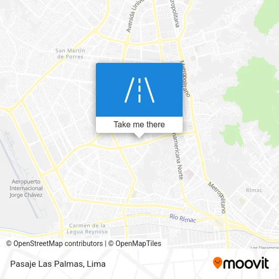 Pasaje Las Palmas map
