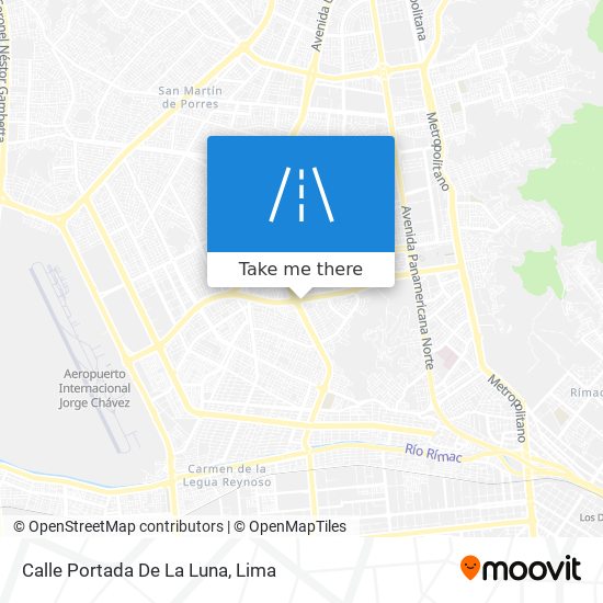 Calle Portada De La Luna map