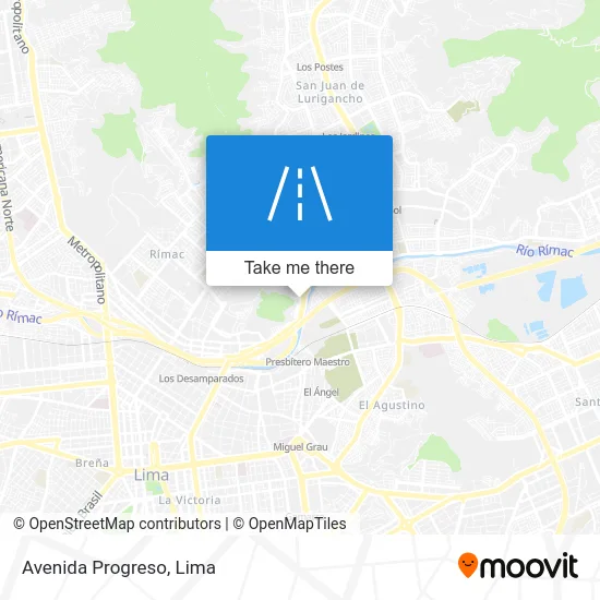 Avenida Progreso map