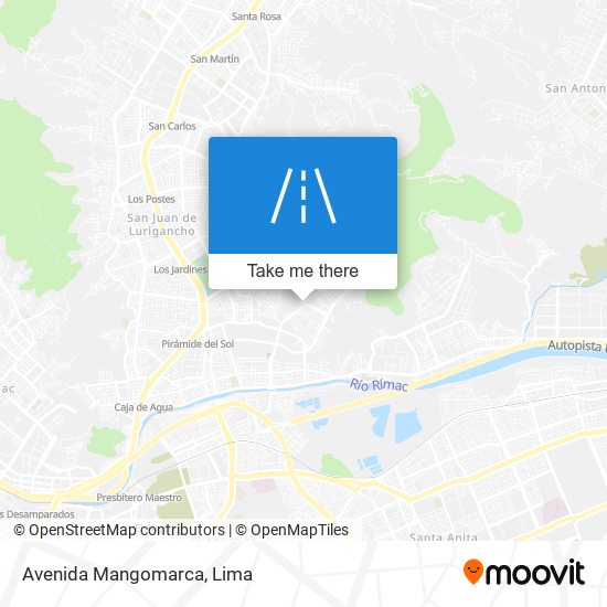 Avenida Mangomarca map