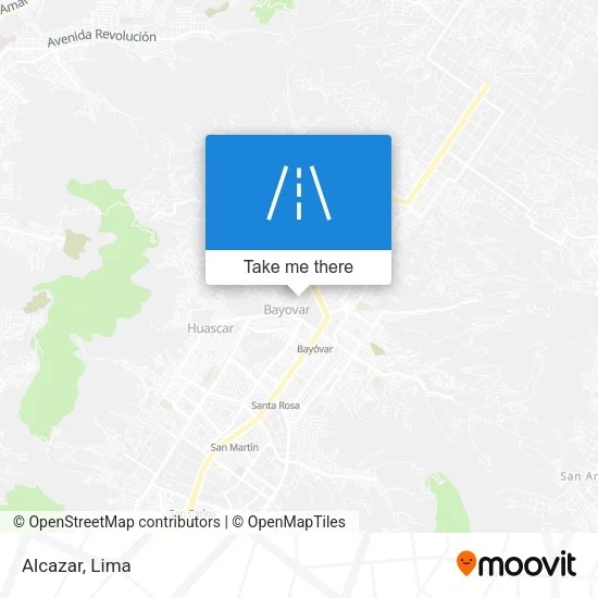 Alcazar map