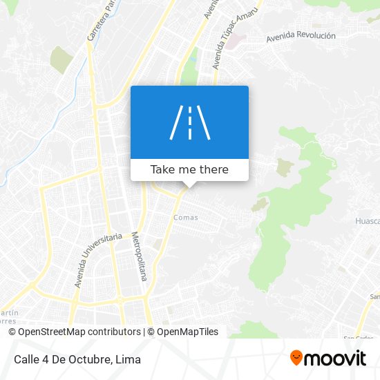 Mapa de Calle 4 De Octubre