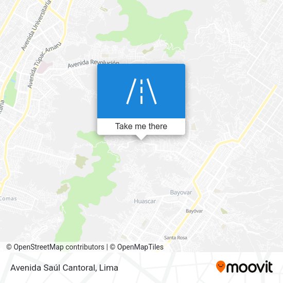 Avenida Saúl Cantoral map