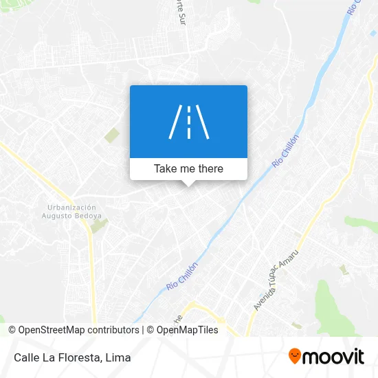 Calle La Floresta map