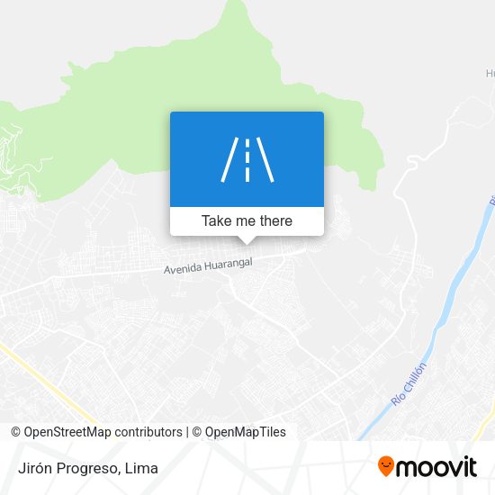 Mapa de Jirón Progreso