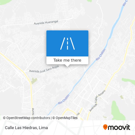 Calle Las Hiedras map