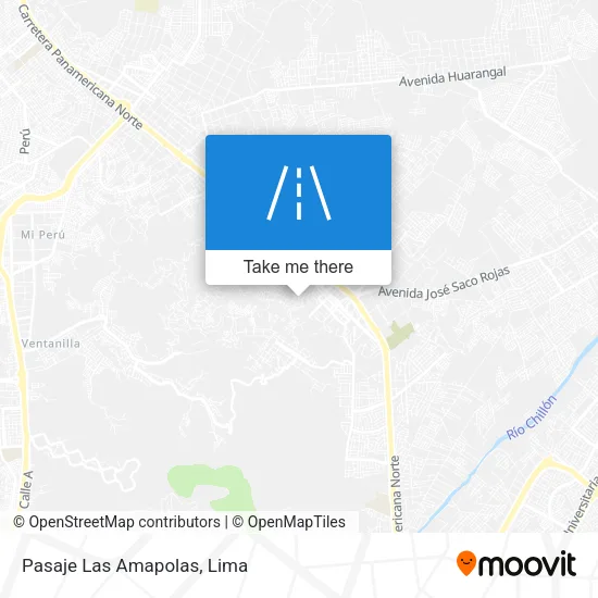 Pasaje Las Amapolas map