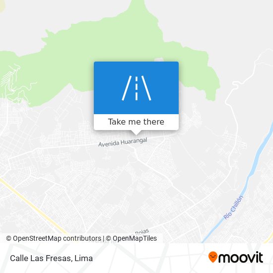 Calle Las Fresas map