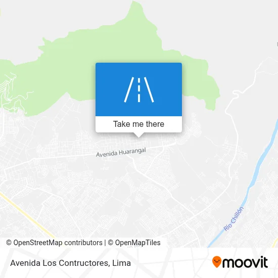 Avenida Los Contructores map