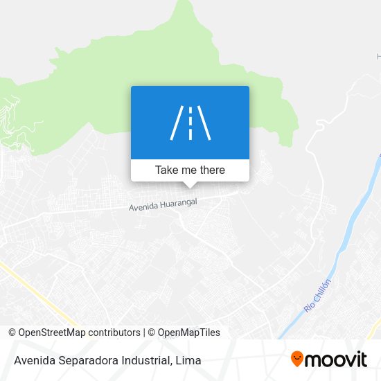 Avenida Separadora Industrial map
