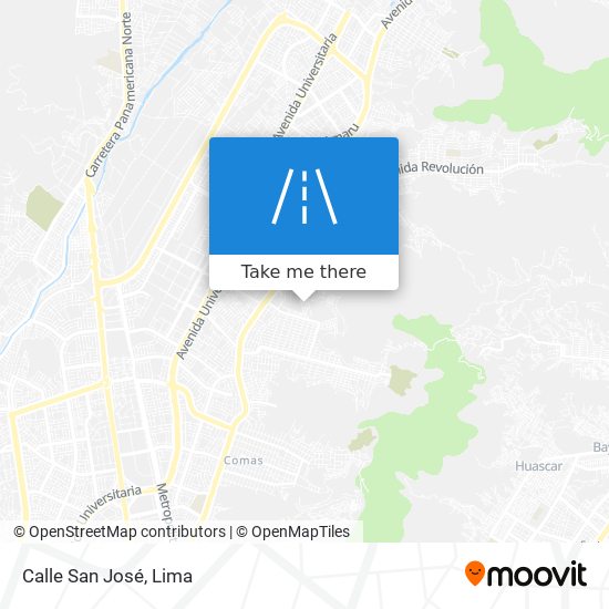 Calle San José map