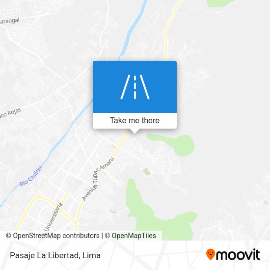 Mapa de Pasaje La Libertad