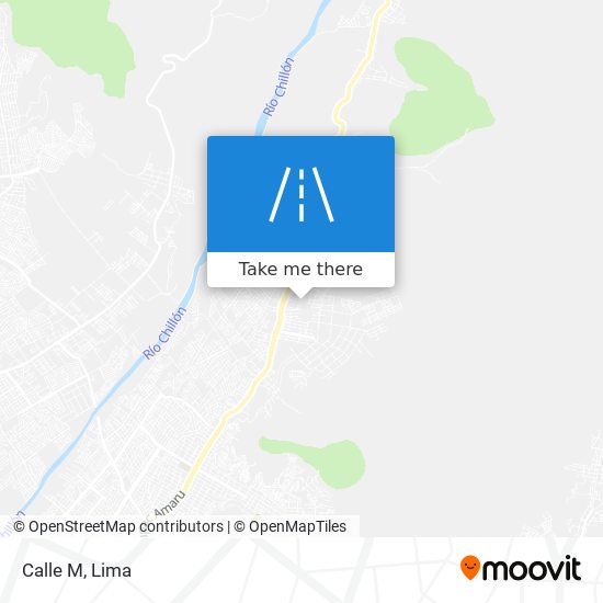 Calle M map