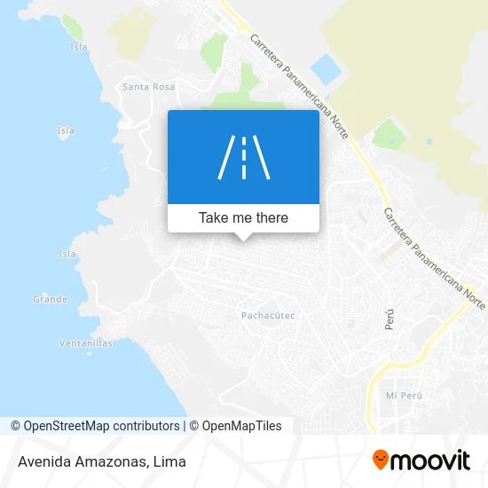 Avenida Amazonas map