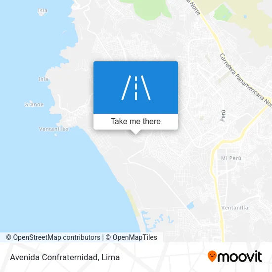 Avenida Confraternidad map