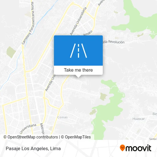 Pasaje Los Angeles map