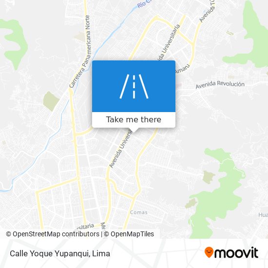 Mapa de Calle Yoque Yupanqui