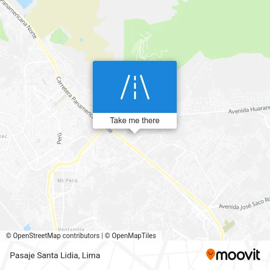 Pasaje Santa Lidia map