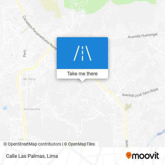 Calle Las Palmas map